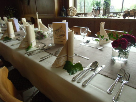 Landgasthof Niebler Restaurant – Hotel – Gartenterrasse – Catering